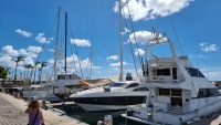 Im Yachthafen von Puerto Calero.